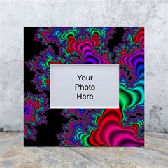 Abstract Piece Color White Box Photo Frame 4  X 6  by Vaneshop