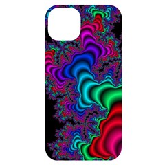 Abstract Piece Color Iphone 14 Plus Black Uv Print Case by Vaneshop