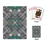 Mandala Decoration Flora Floral Flower Playing Cards Single Design (Rectangle) Back