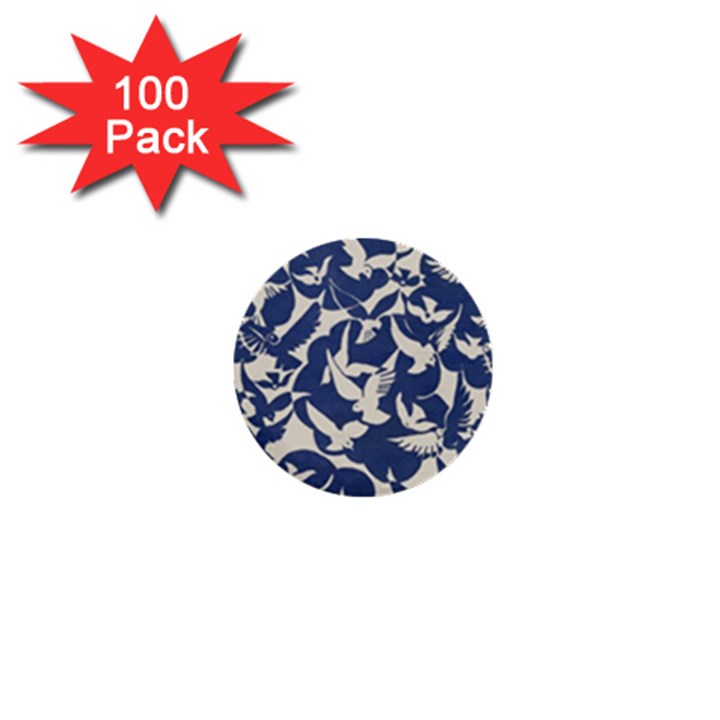 Bird Animal Animal Background 1  Mini Buttons (100 pack) 