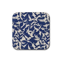 Bird Animal Animal Background Rubber Coaster (square) by Vaneshop