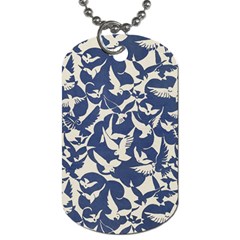 Bird Animal Animal Background Dog Tag (two Sides)