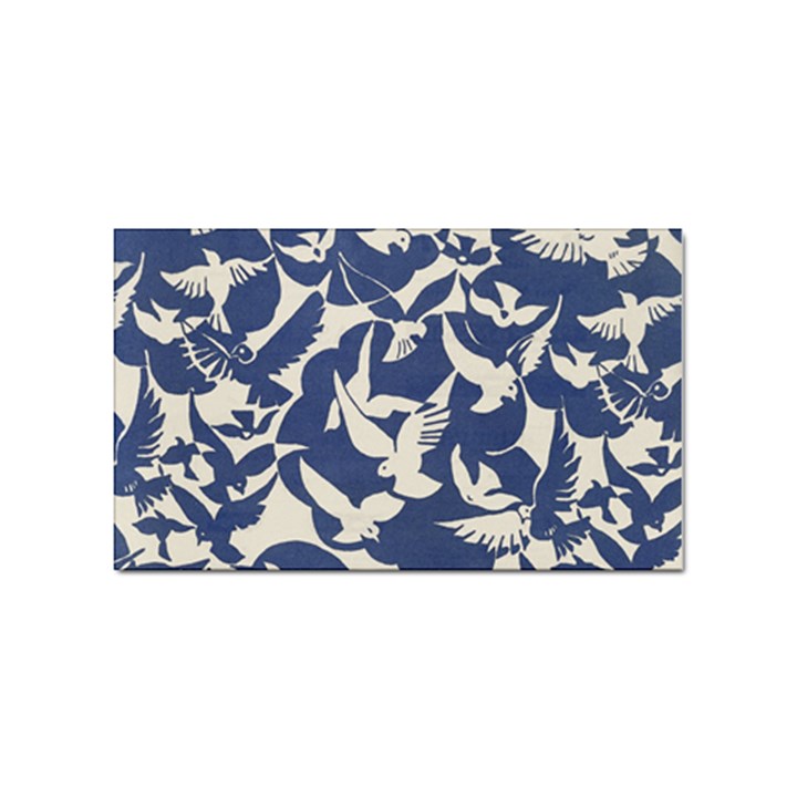 Bird Animal Animal Background Sticker Rectangular (100 pack)