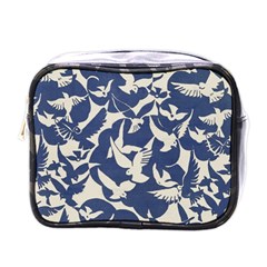 Bird Animal Animal Background Mini Toiletries Bag (one Side) by Vaneshop