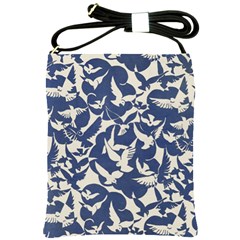 Bird Animal Animal Background Shoulder Sling Bag by Vaneshop