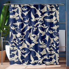 Bird Animal Animal Background Shower Curtain 60  X 72  (medium)  by Vaneshop