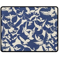 Bird Animal Animal Background Fleece Blanket (medium) by Vaneshop