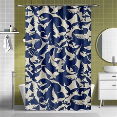 Bird Animal Animal Background Shower Curtain 48  X 72  (small)  by Vaneshop