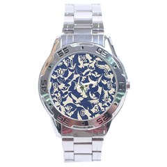 Bird Animal Animal Background Stainless Steel Analogue Watch by Vaneshop