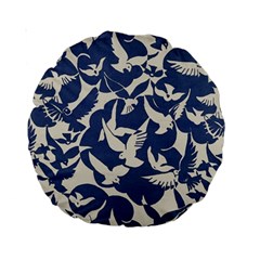 Bird Animal Animal Background Standard 15  Premium Round Cushions by Vaneshop