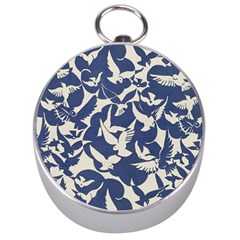 Bird Animal Animal Background Silver Compasses by Vaneshop