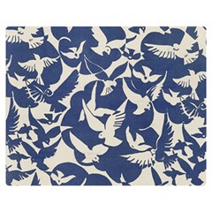 Bird Animal Animal Background Premium Plush Fleece Blanket (medium) by Vaneshop