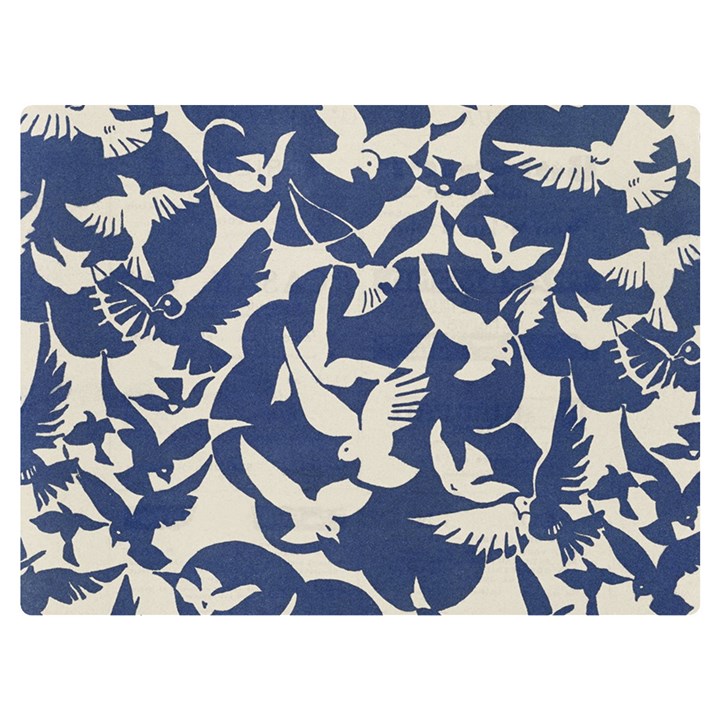 Bird Animal Animal Background Two Sides Premium Plush Fleece Blanket (Extra Small)