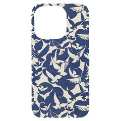 Bird Animal Animal Background Iphone 14 Pro Black Uv Print Case