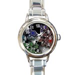 Piece Graphic Round Italian Charm Watch Front