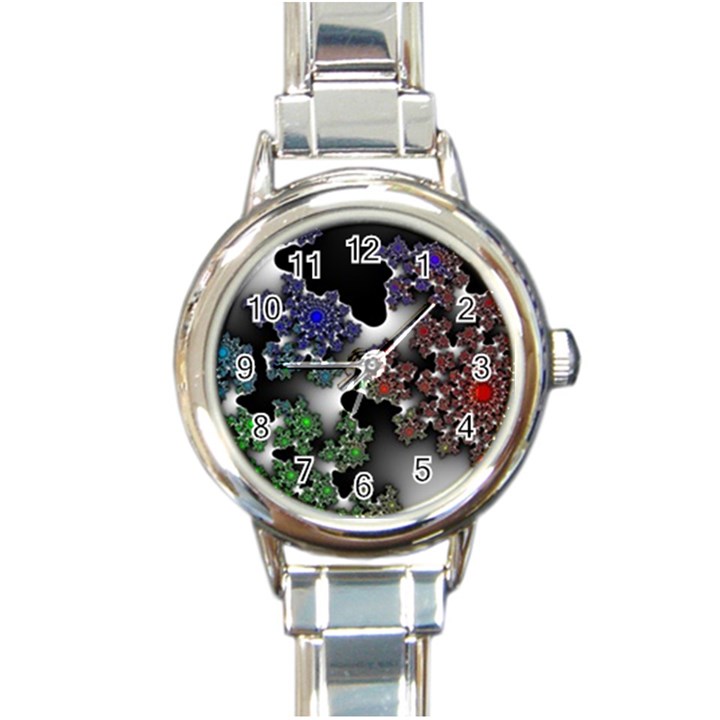 Piece Graphic Round Italian Charm Watch