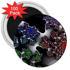 Piece Graphic 3  Magnets (100 Pack) by Vaneshop