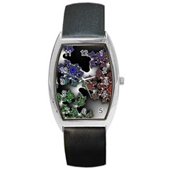 Piece Graphic Barrel Style Metal Watch by Vaneshop