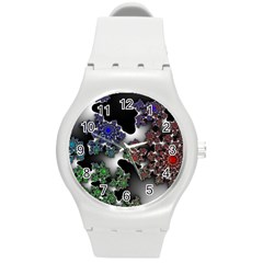 Piece Graphic Round Plastic Sport Watch (m) by Vaneshop