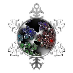 Piece Graphic Metal Small Snowflake Ornament by Vaneshop