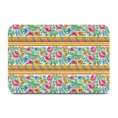 Flower Fabric Design Plate Mats