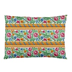 Flower Fabric Design Pillow Case