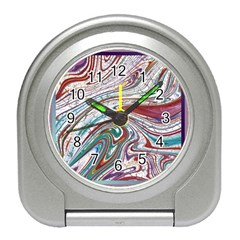 Abstract Background Ornamental Travel Alarm Clock by Vaneshop