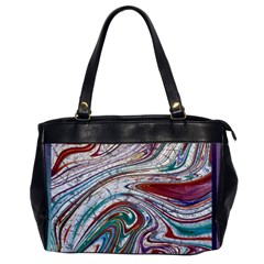 Abstract Background Ornamental Oversize Office Handbag