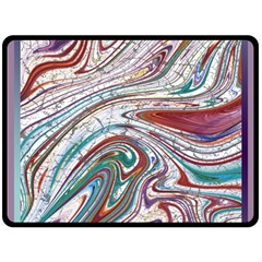 Abstract Background Ornamental Two Sides Fleece Blanket (large) by Vaneshop