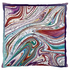 Abstract Background Ornamental Standard Premium Plush Fleece Cushion Case (one Side) by Vaneshop