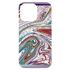 Abstract Background Ornamental Iphone 14 Pro Max Black Uv Print Case