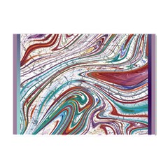 Abstract Background Ornamental Crystal Sticker (a4)