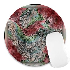 Design Pattern Scarf Gradient Round Mousepad by Vaneshop