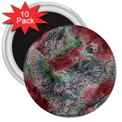 Design Pattern Scarf Gradient 3  Magnets (10 Pack)  by Vaneshop