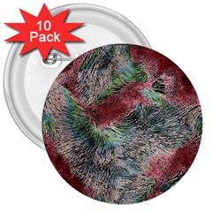 Design Pattern Scarf Gradient 3  Buttons (10 Pack)  by Vaneshop