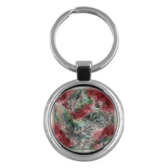 Design Pattern Scarf Gradient Key Chain (round) by Vaneshop