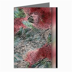 Design Pattern Scarf Gradient Greeting Cards (pkg Of 8)