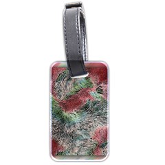 Design Pattern Scarf Gradient Luggage Tag (two Sides) by Vaneshop