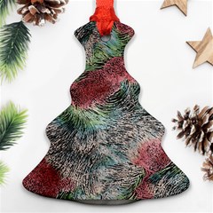 Design Pattern Scarf Gradient Christmas Tree Ornament (two Sides) by Vaneshop