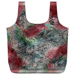 Design Pattern Scarf Gradient Full Print Recycle Bag (xl) by Vaneshop