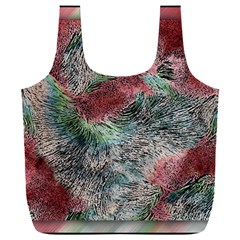 Design Pattern Scarf Gradient Full Print Recycle Bag (xxl) by Vaneshop