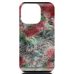 Design Pattern Scarf Gradient Iphone 14 Pro Black Uv Print Case