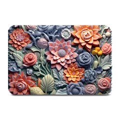 3d Flower Bloom Embossed Pattern Plate Mats by Vaneshop