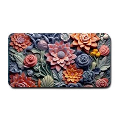 3d Flower Bloom Embossed Pattern Medium Bar Mat by Vaneshop