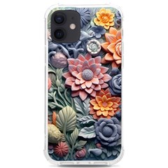 3d Flower Bloom Embossed Pattern Iphone 12/12 Pro Tpu Uv Print Case by Vaneshop