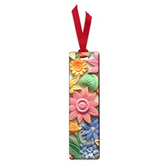 Flower Bloom Embossed Pattern Small Book Marks by Vaneshop