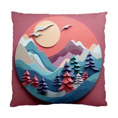 Paper Art Pastel Standard Cushion Case (one Side) by Vaneshop