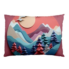 Paper Art Pastel Pillow Case by Vaneshop