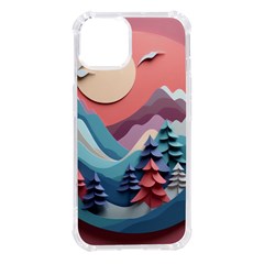 Paper Art Pastel Iphone 14 Tpu Uv Print Case by Vaneshop