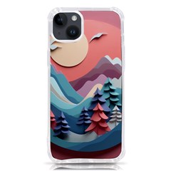 Paper Art Pastel Iphone 14 Plus Tpu Uv Print Case by Vaneshop